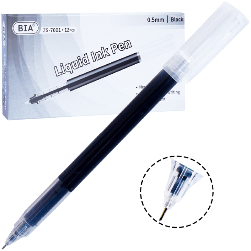 Fineliner premium negru 0.5 MM, Bia